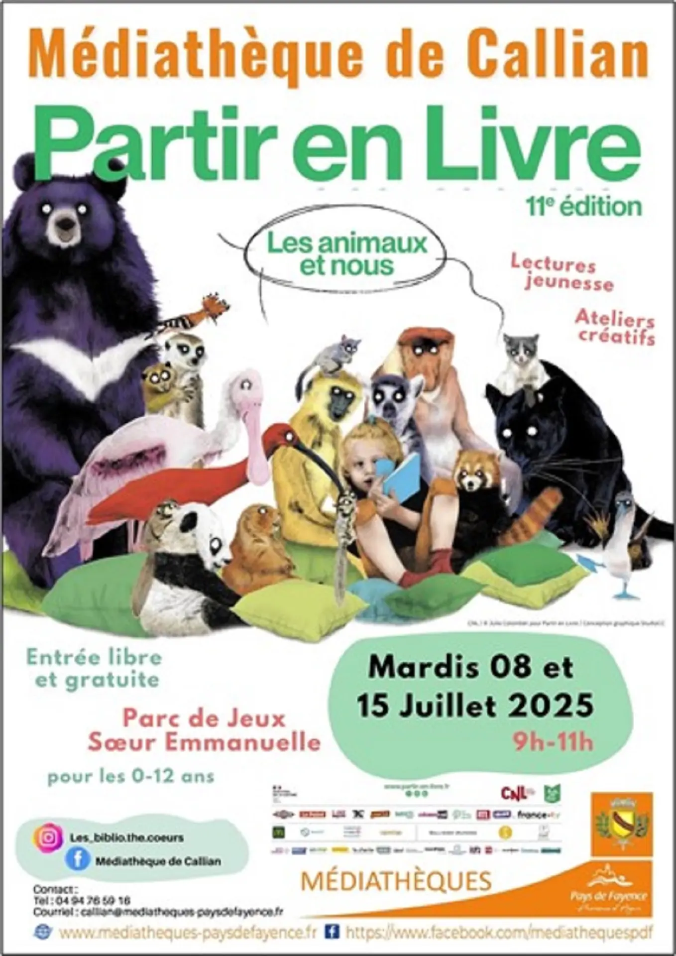 Partir en livre