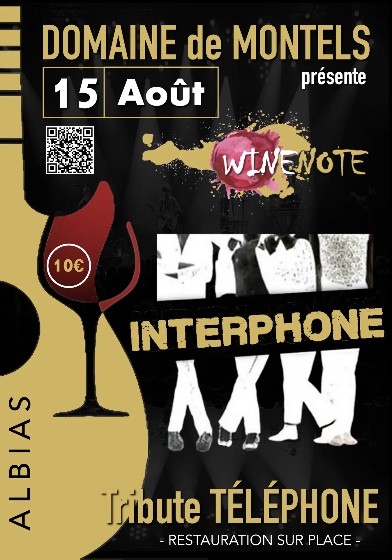 Affiche Wine Note - Tribute Oasis