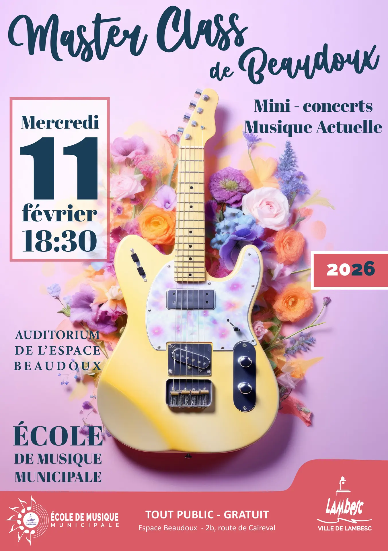 Master Class de Beaudoux et mini-concerts_Lambesc