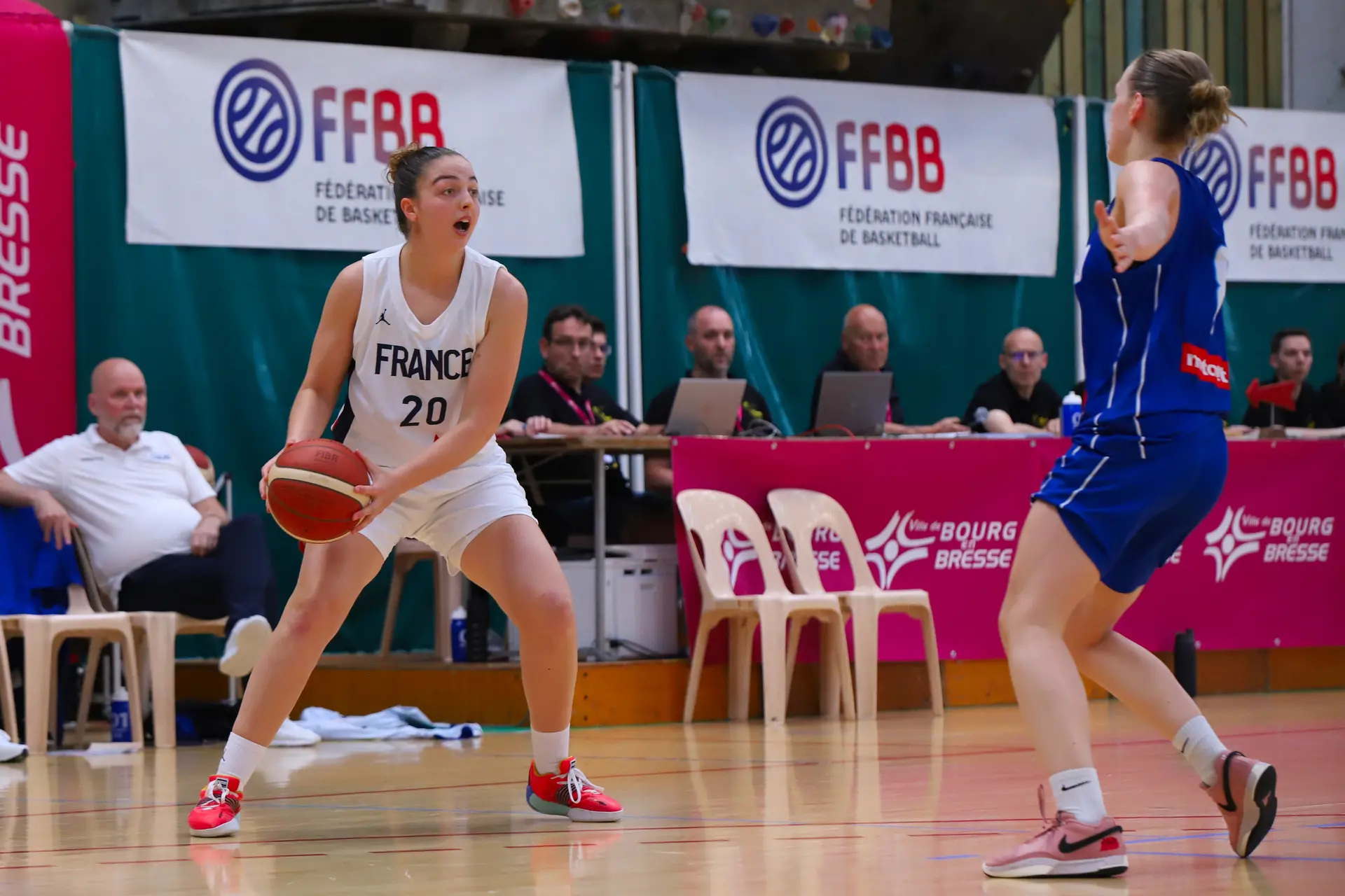 Match de basket féminin