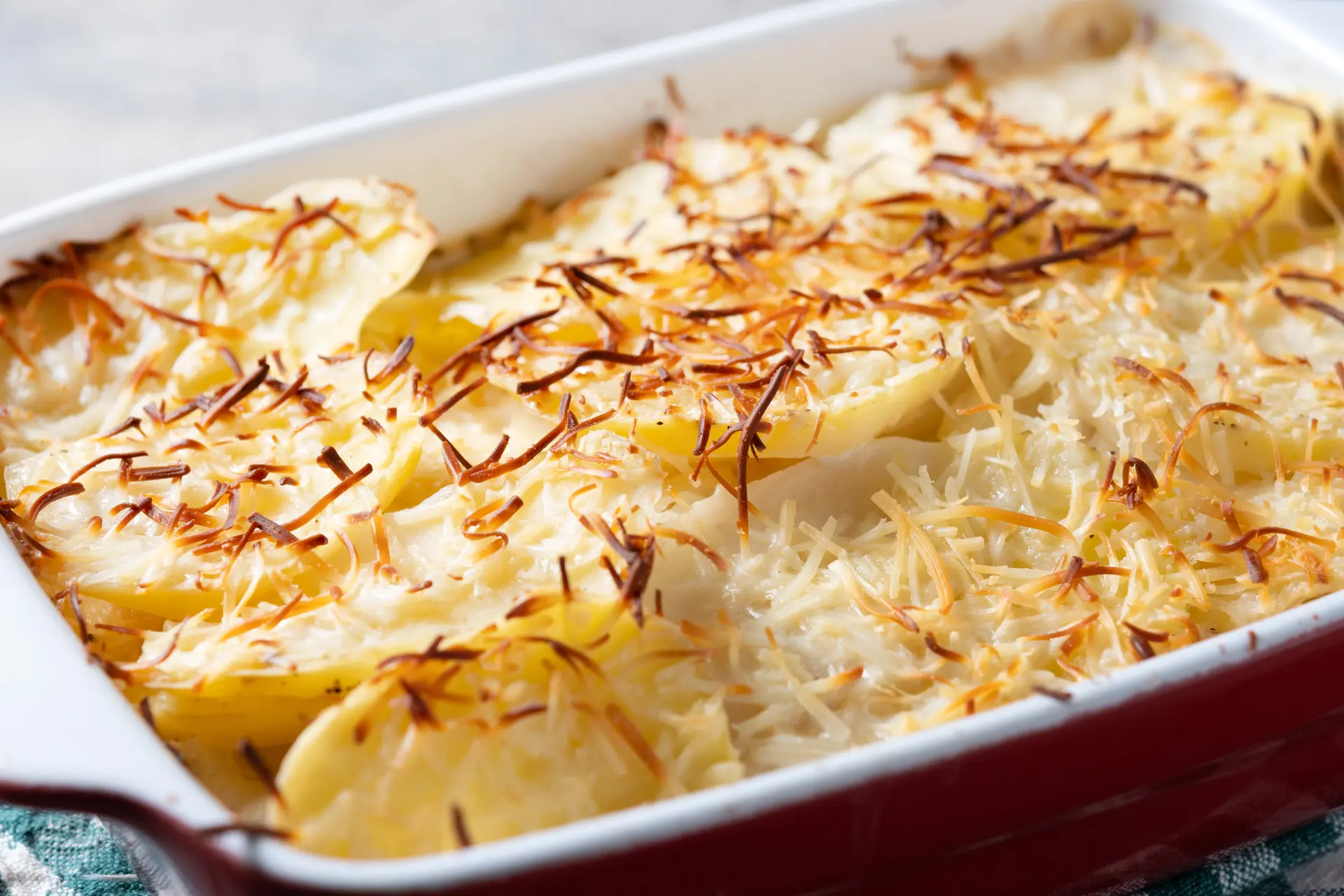 Un gratin de pommes de terre