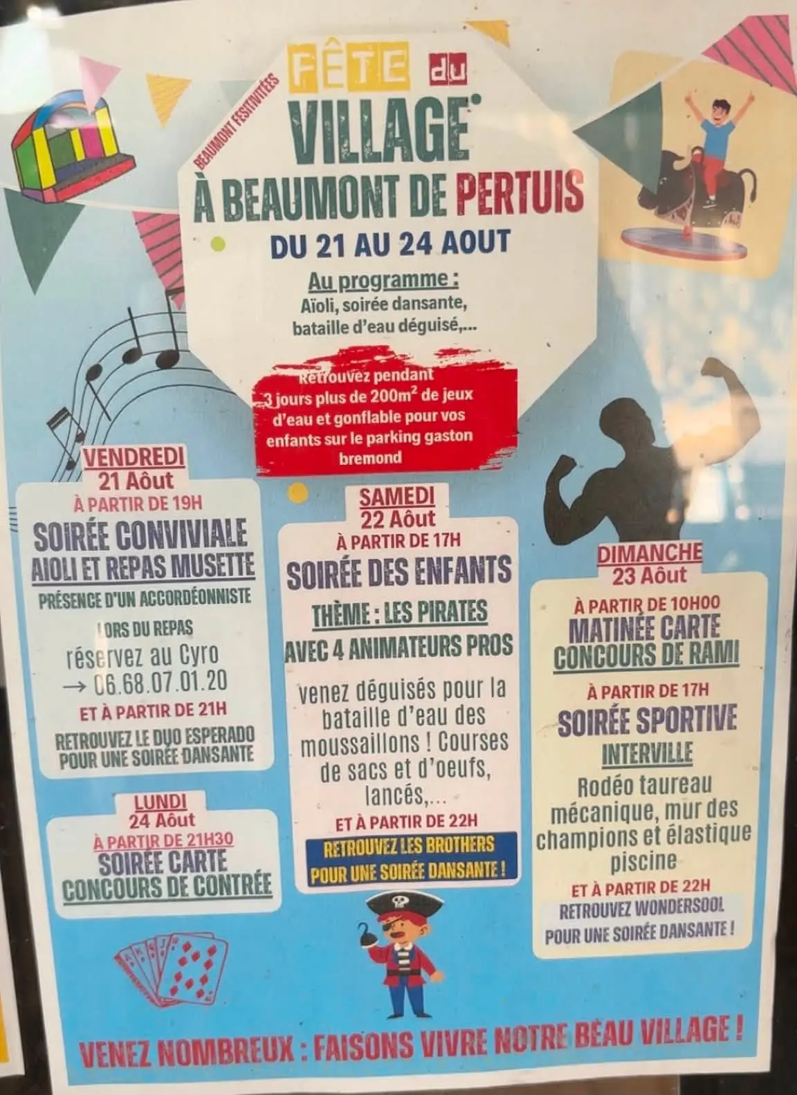 Fête du village à Beaumont de Pertuis_Beaumont-de-Pertuis