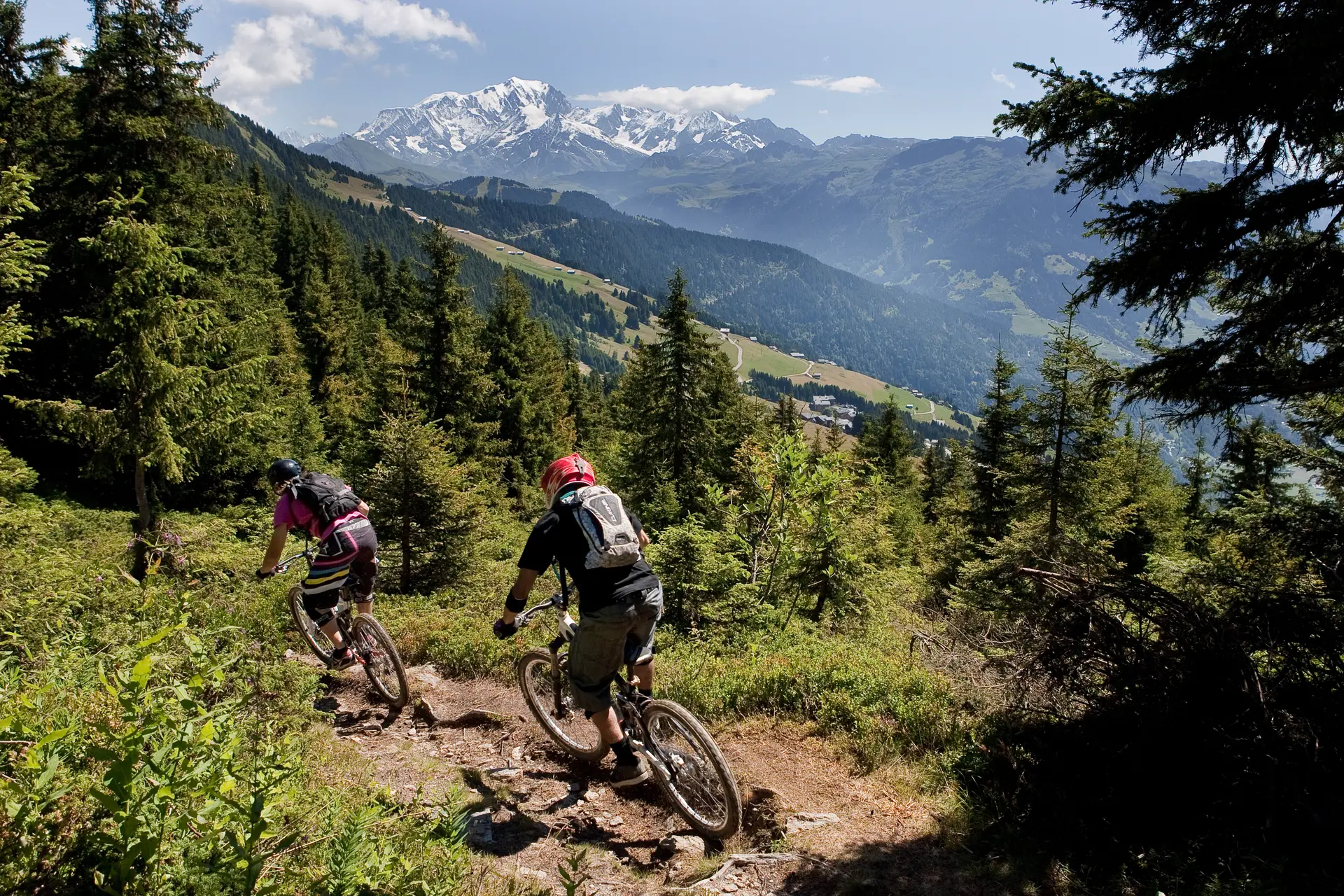 La Dév'Albertville enduro entre Les Saisies et Albertville