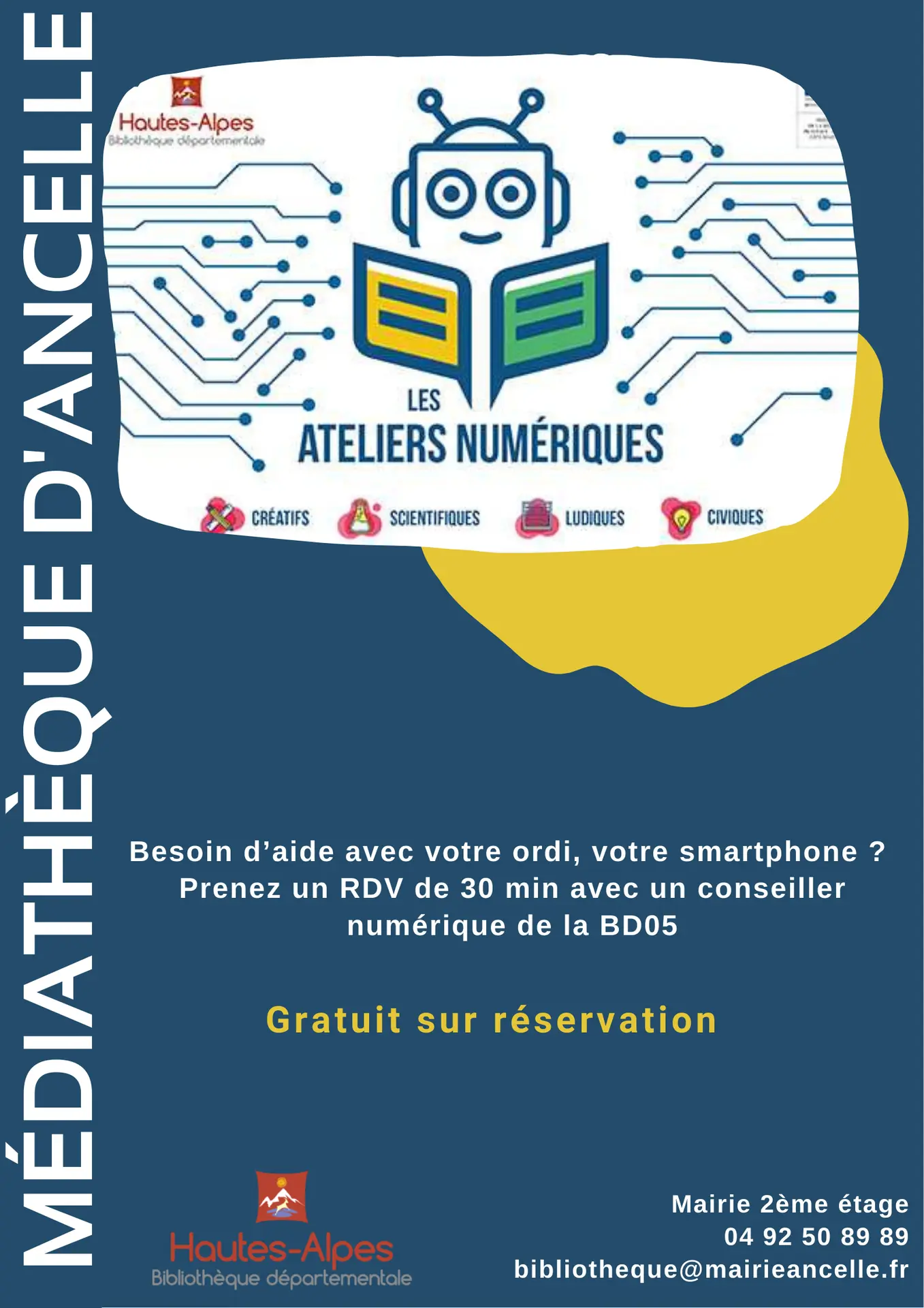 Atelier numérique dépatouille_Ancelle