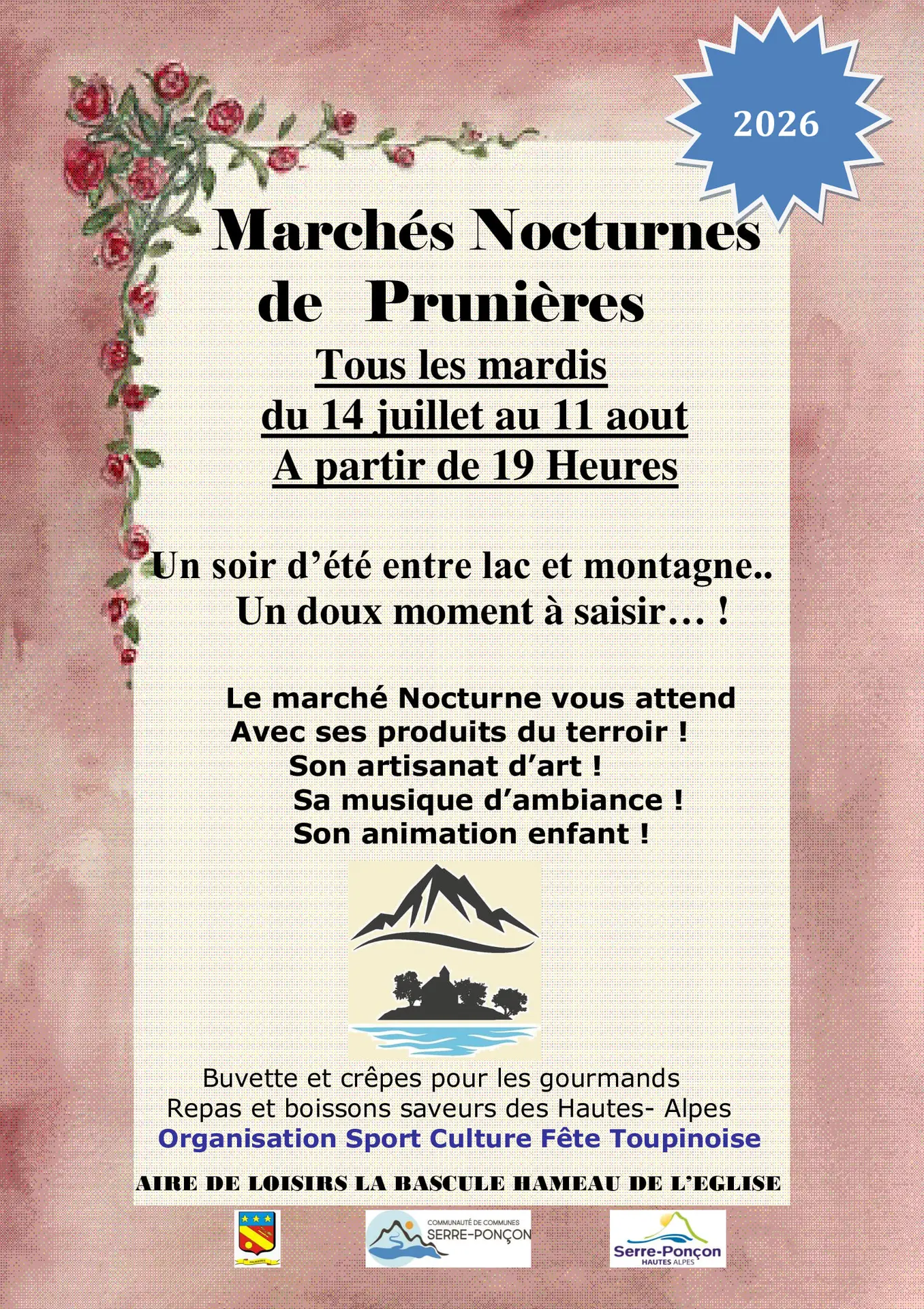 Marché nocturne de Prunières