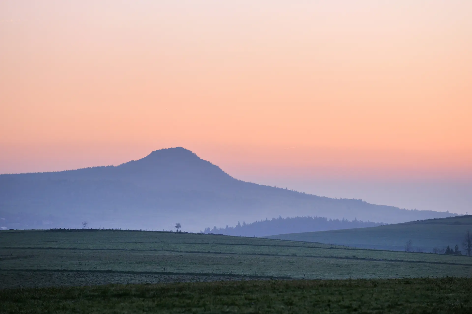 Lever de soleil sur le Pic du Lizieux