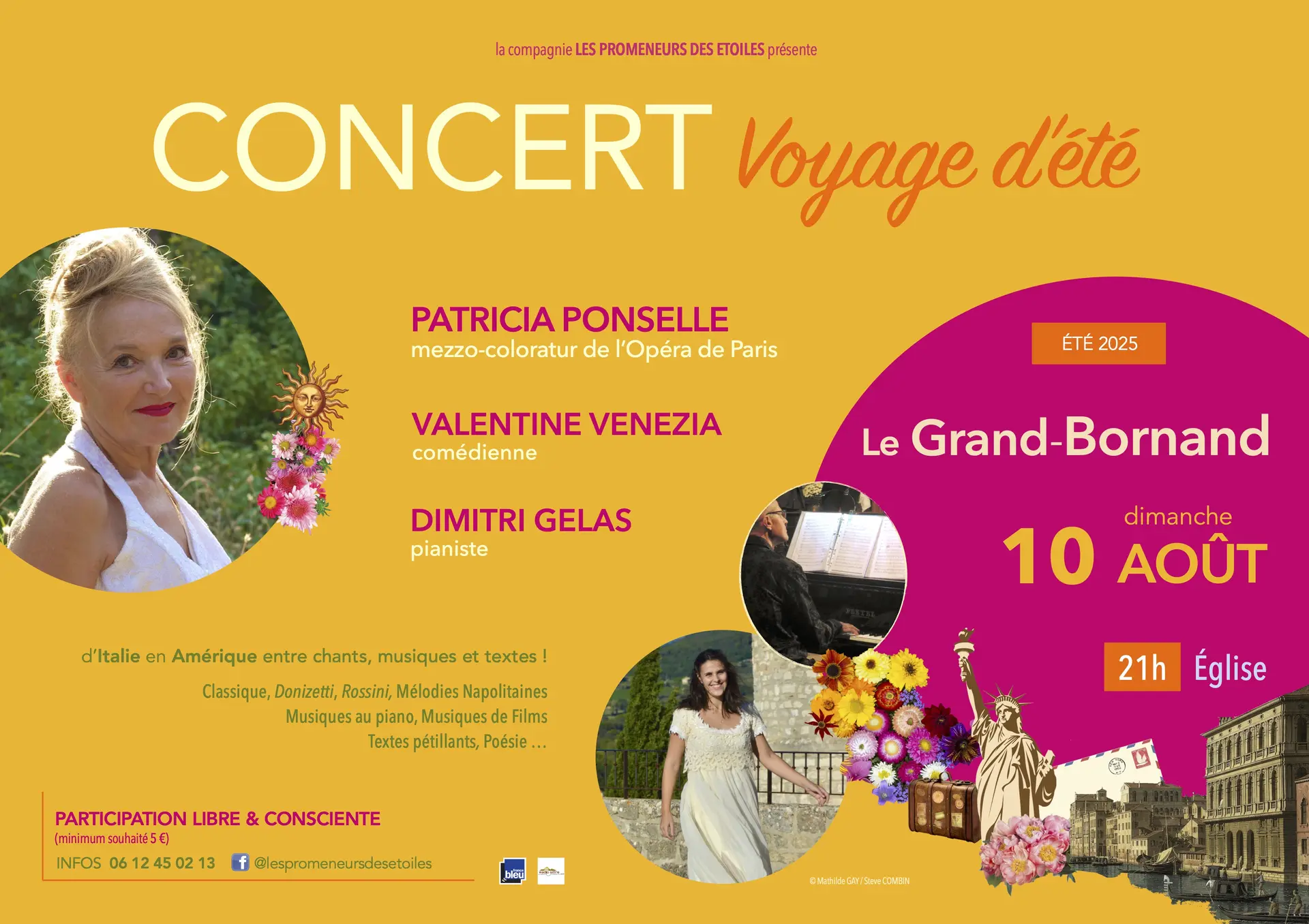 Affiche du concert