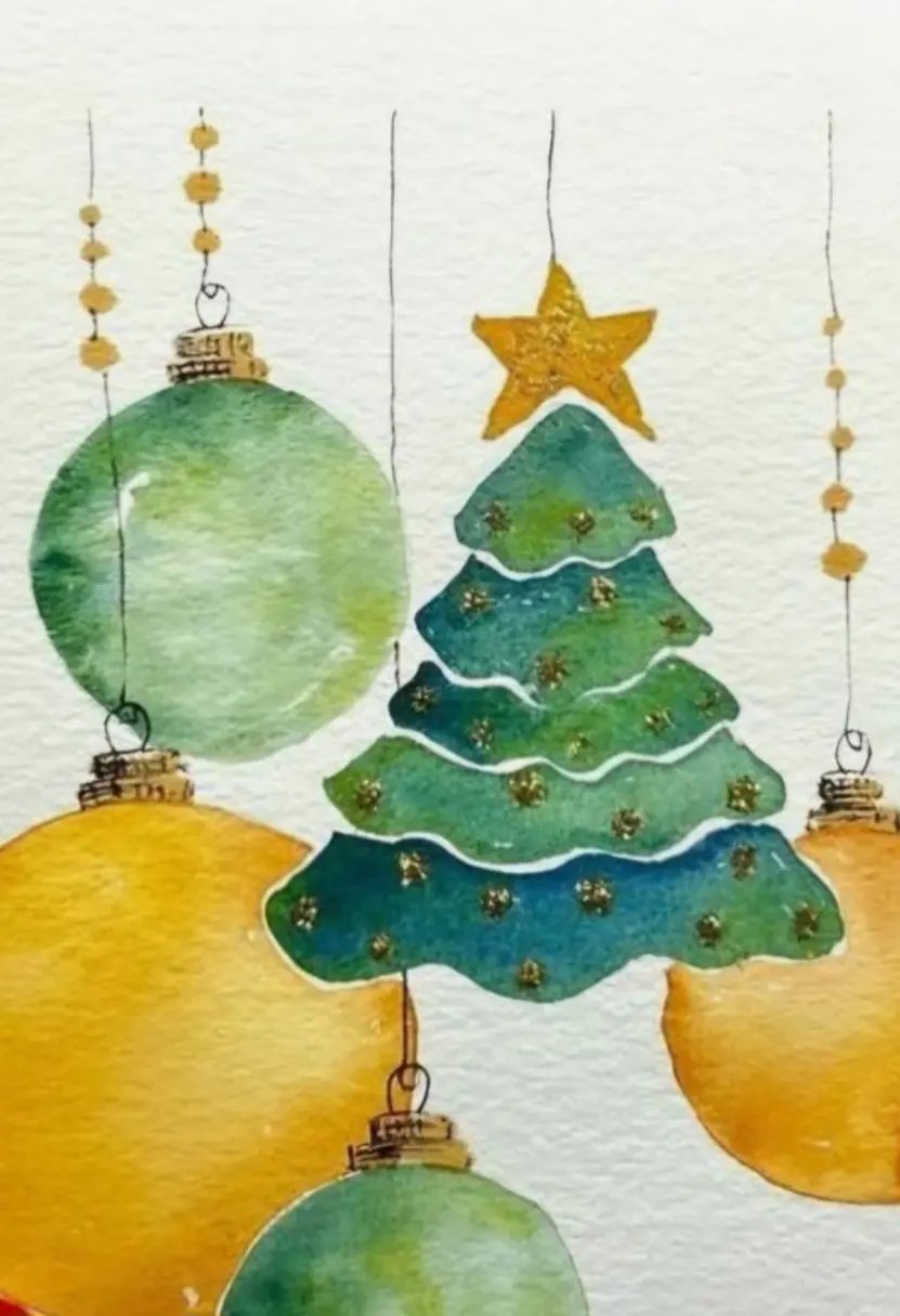 Atelier - Aquarelle de Noël EMBRUN