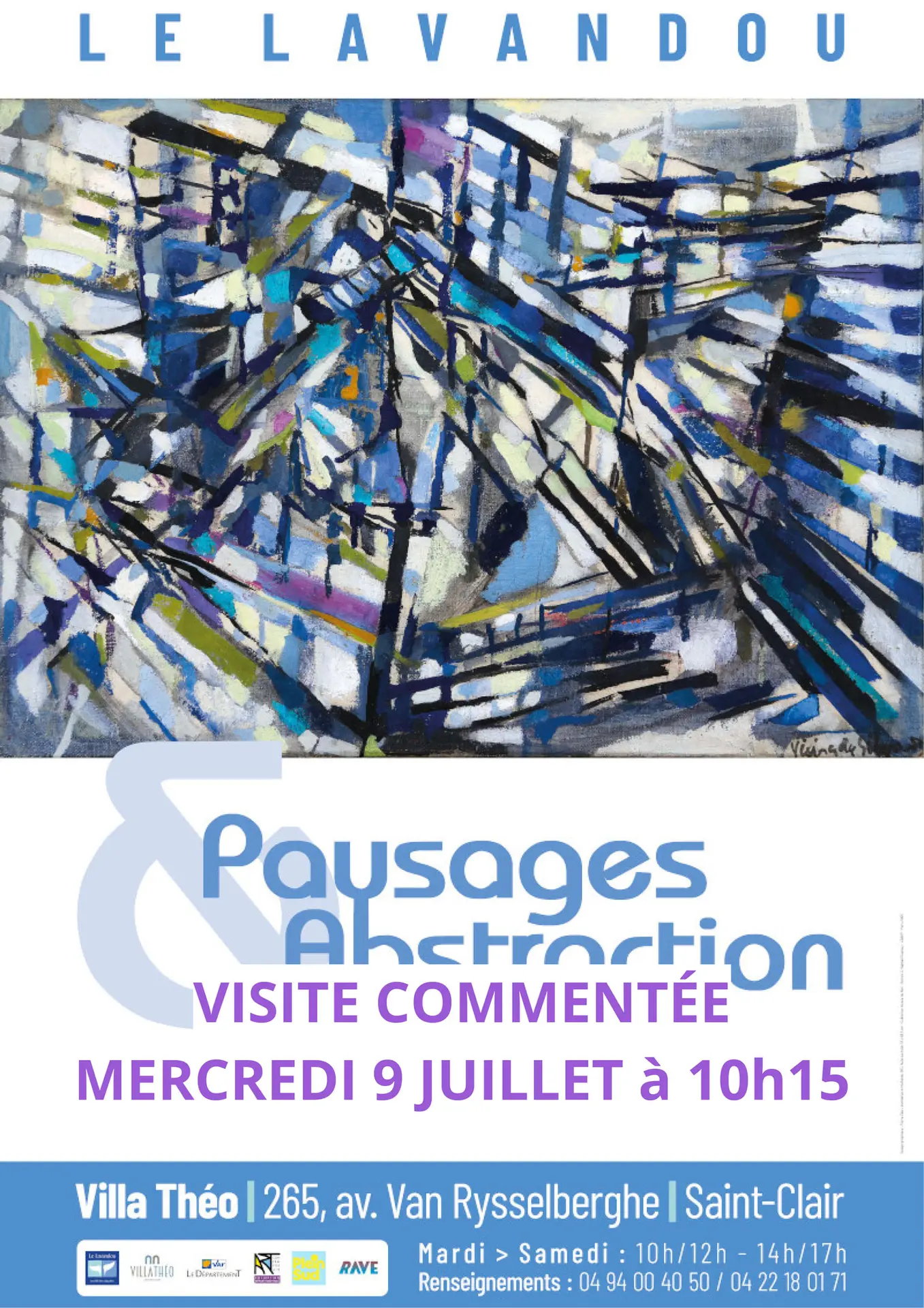 Visite commentée Exposition Abstractions & Paysage_Le Lavandou