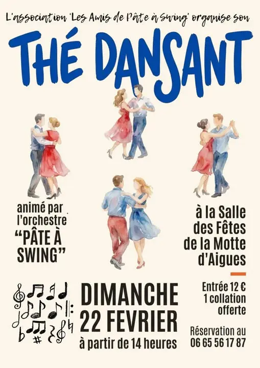 Thé dansant à La Motte d'Aigues_La Motte-d'Aigues