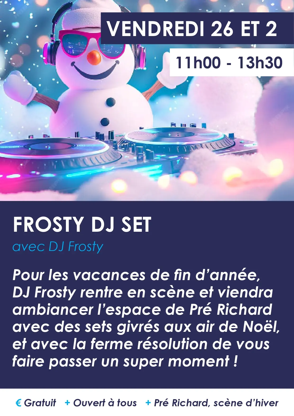 Affiche de l'animation