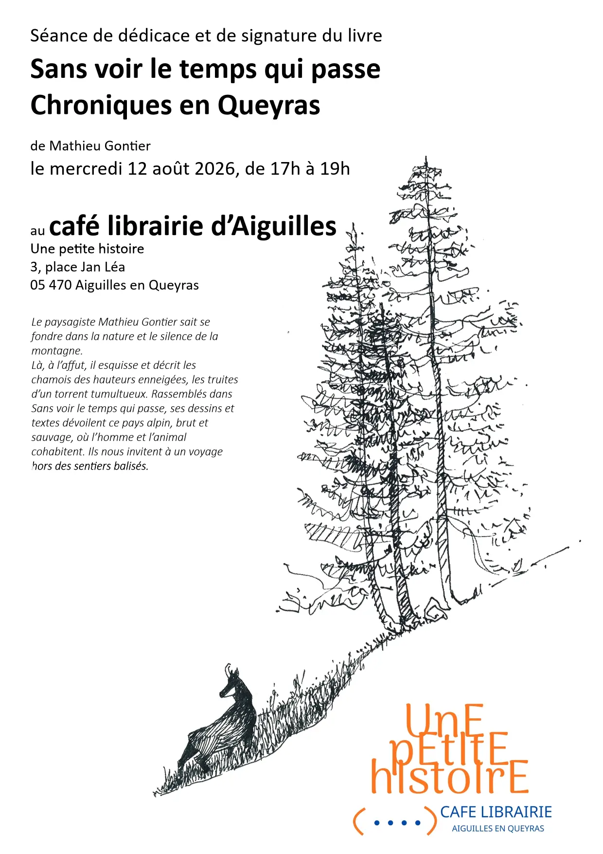 Au café librairie La Petite Histoire