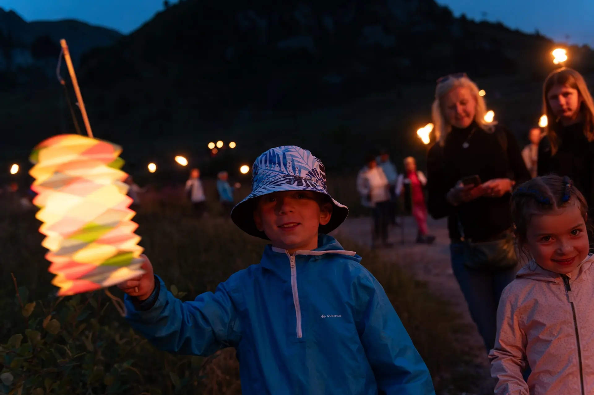 Descente aux flambeaux