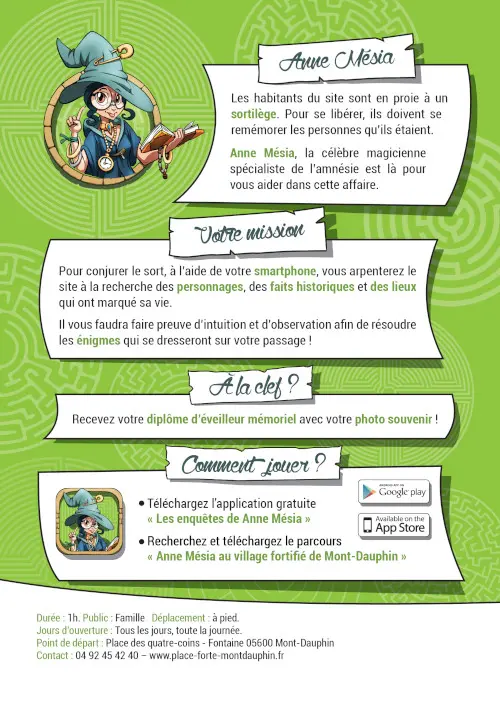 Les enquêtes Anne Mésia