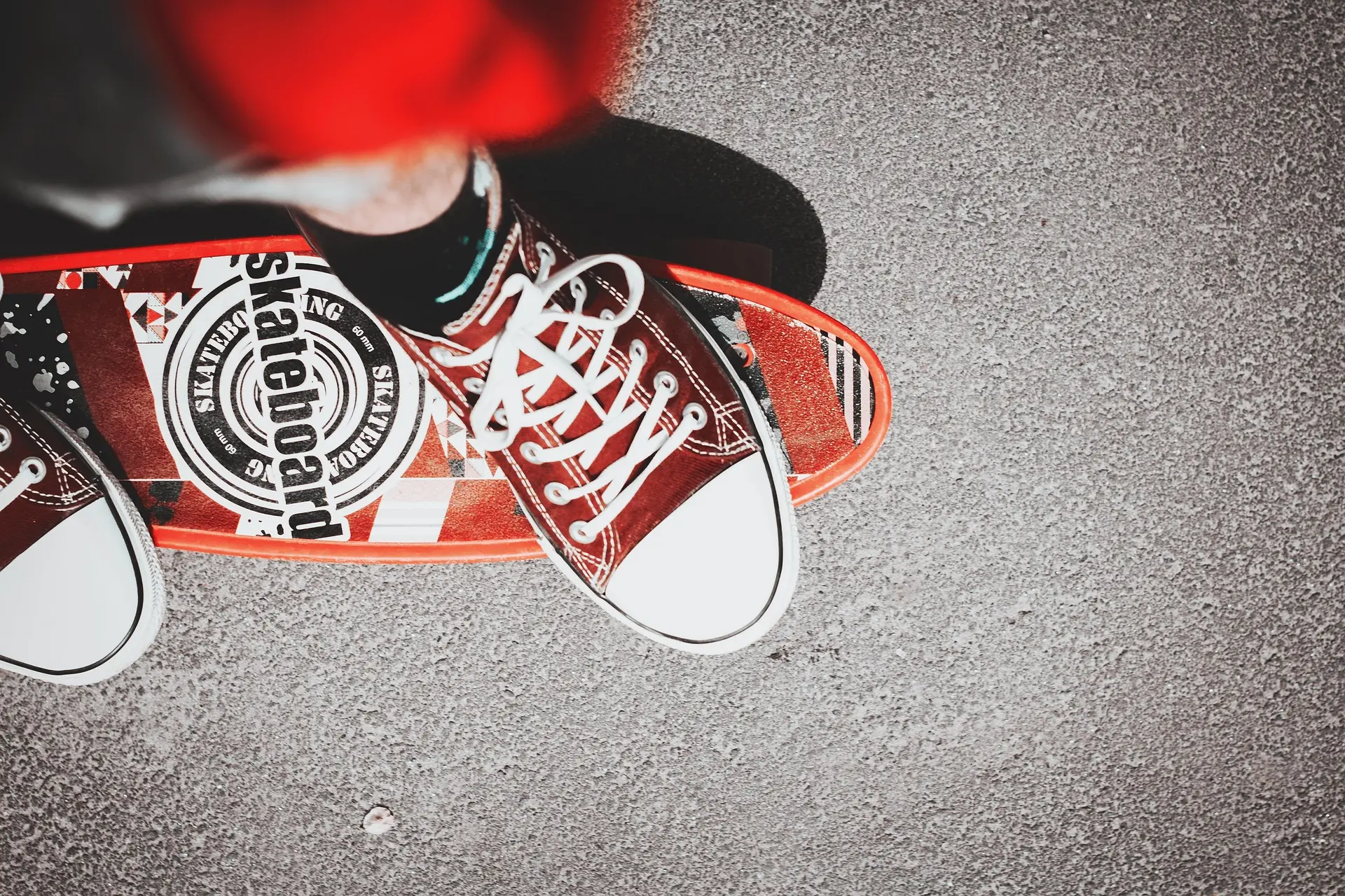 Stand skate board 