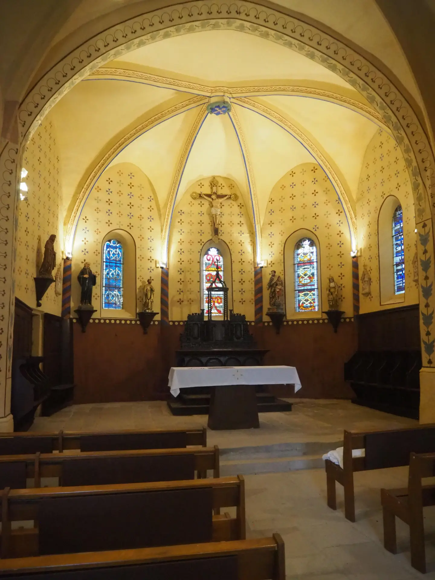 église de Chaméane Le Vernet-Chaméane
