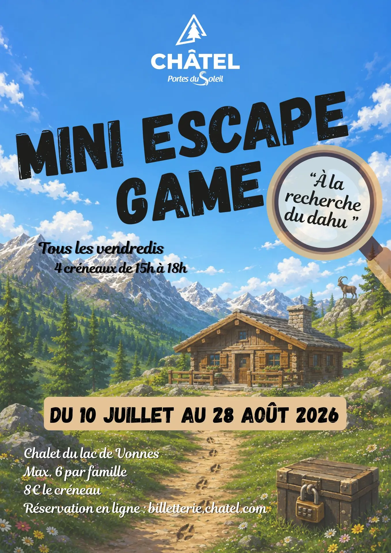 Mini escape game Á la recherche du dahu_Châtel