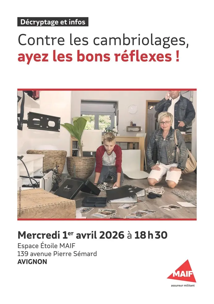 Contre les cambriolages, ayez les bons réflexes !_Avignon