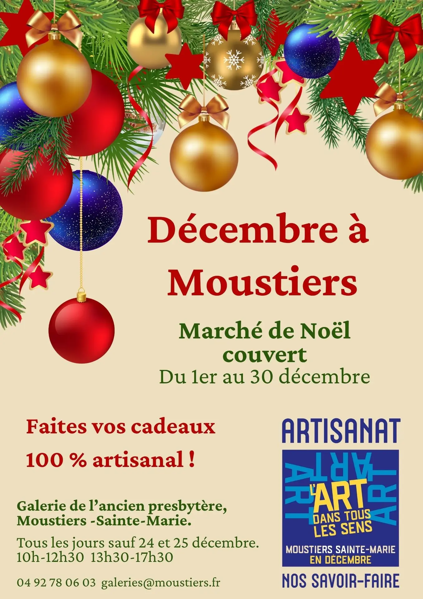 Décembre à Moustiers : Que la fête commence !_Moustiers-Sainte-Marie