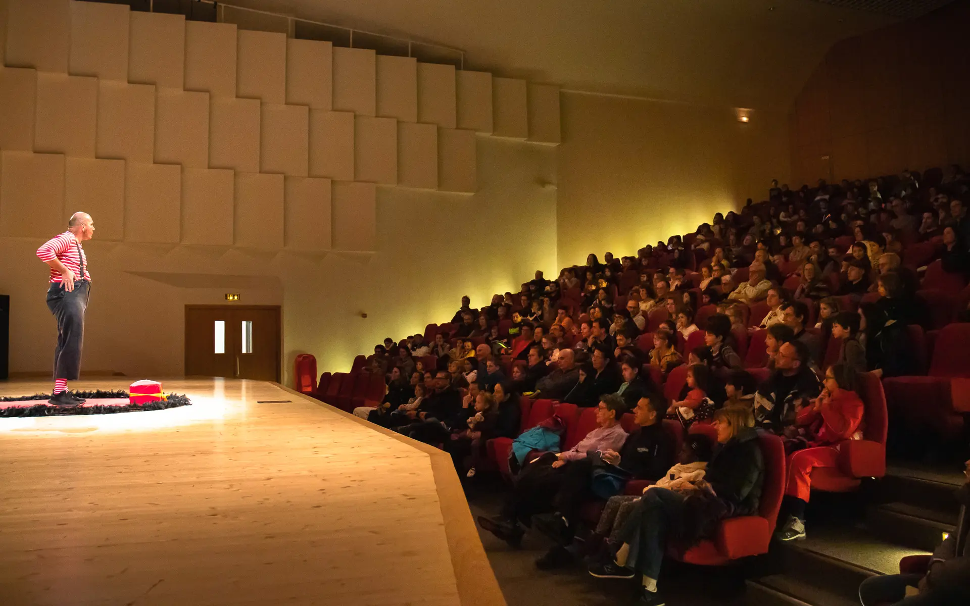 Spectacle à l'auditorium
