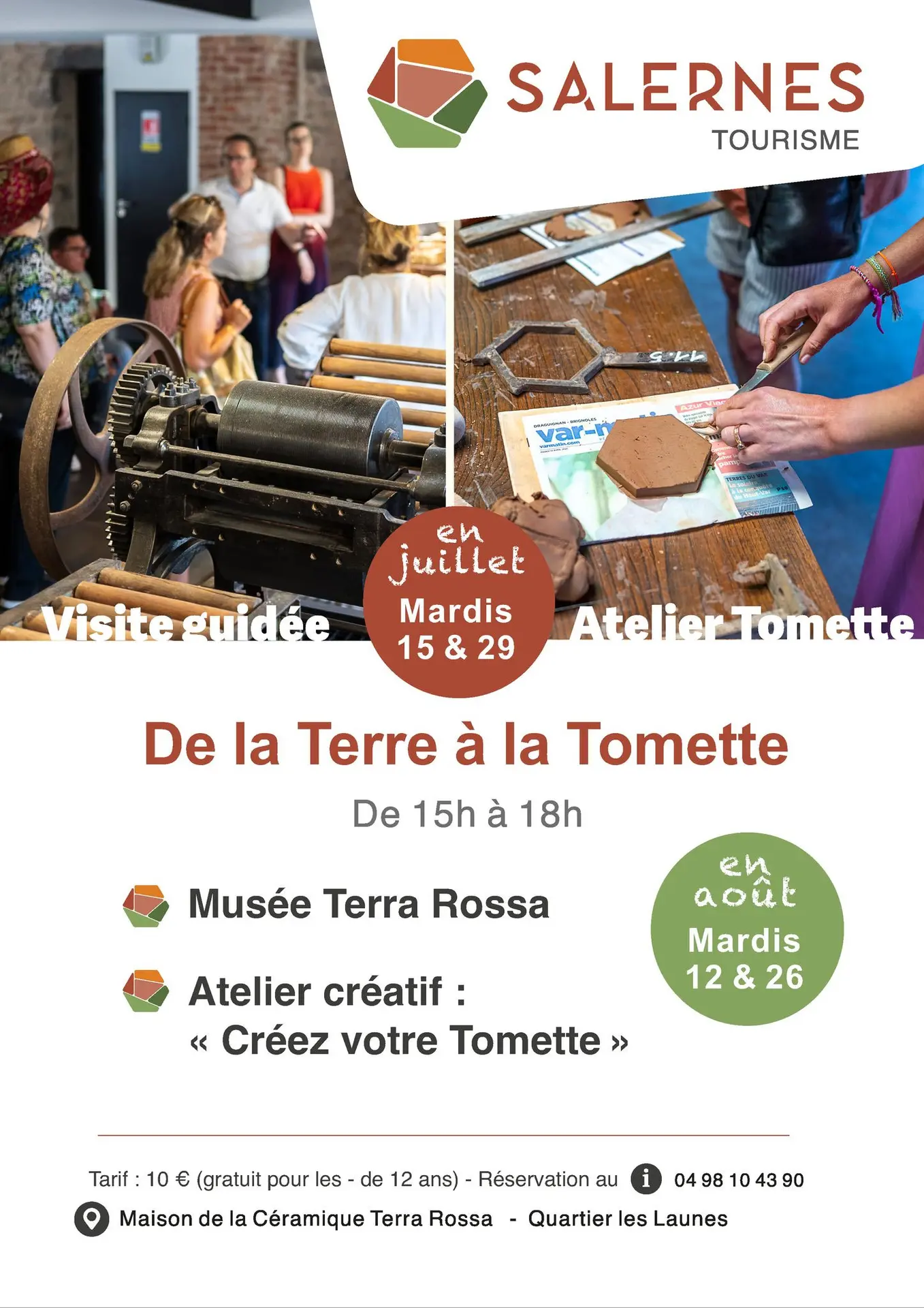 Visite guidée de la terre à la tomette