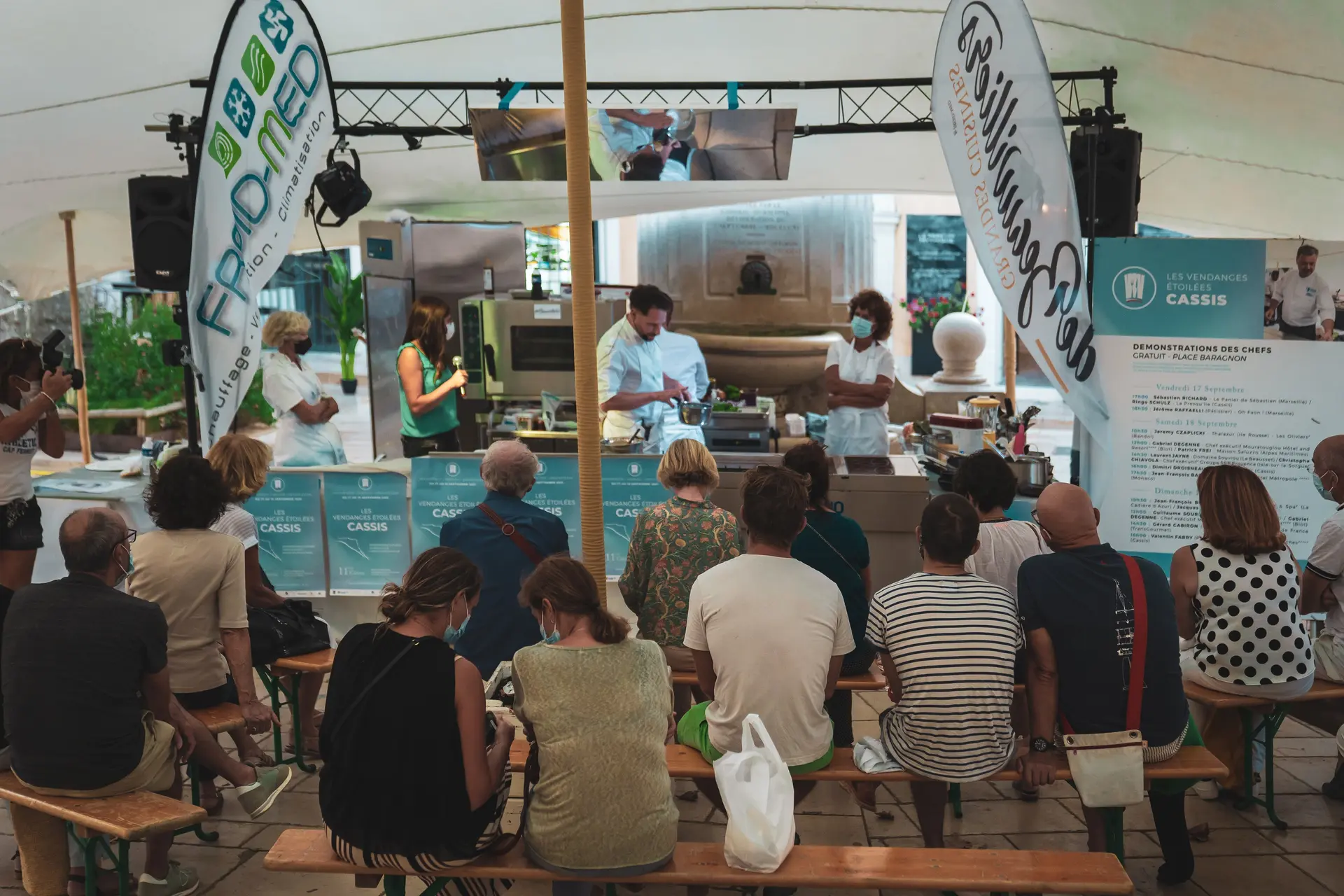 Cours de Cuisine lors des Vendanges Etoilées