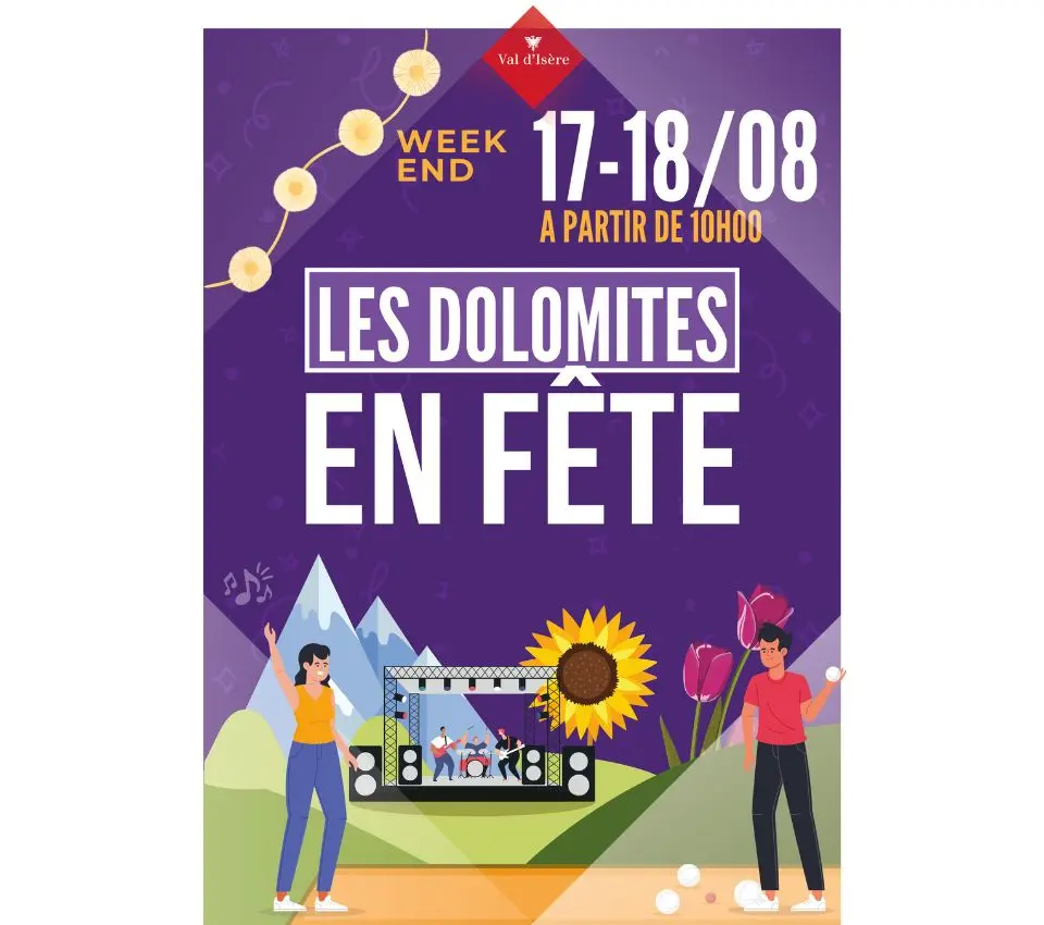Photo paysage - Les Dolomites en fête