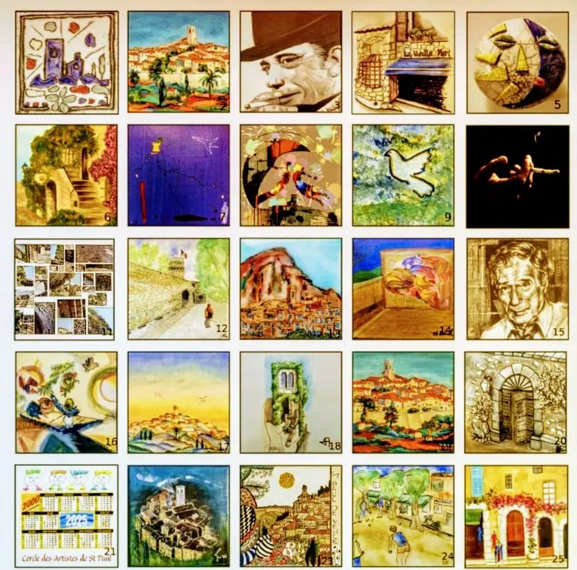 Les 25 ans du Cercle des Artistes de Saint Paul_Saint-Paul-de-Vence