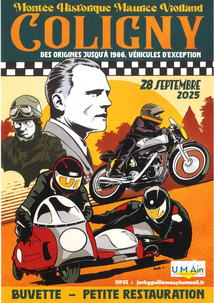 Affiche Montée Historique Coligny