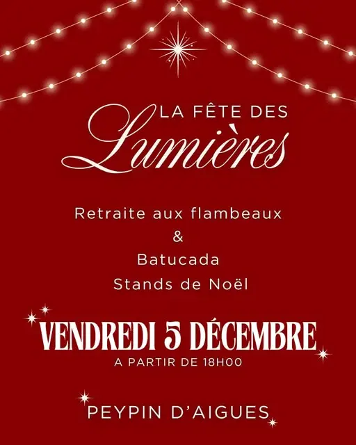 Fête des lumières à Peypin d'Aigues_Peypin-d'Aigues