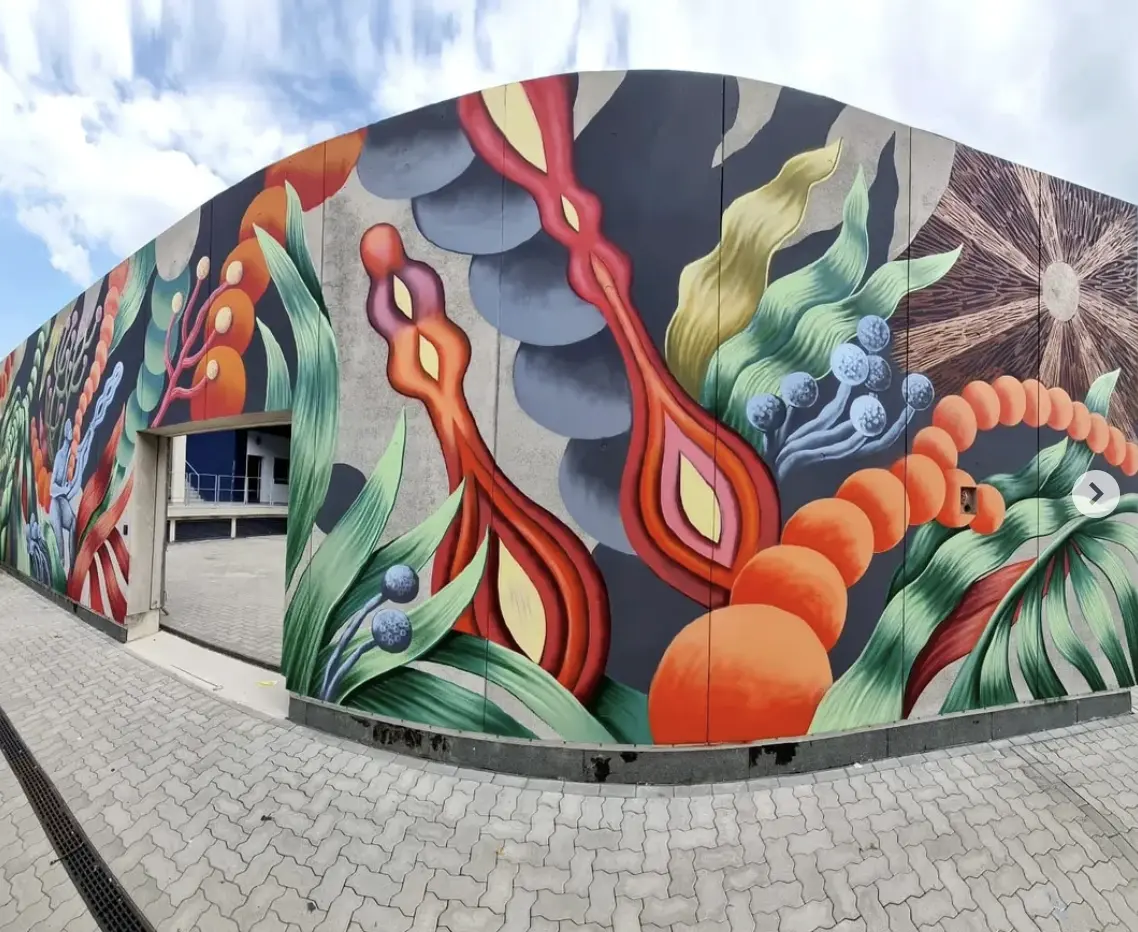 Fresque Loraine Motti