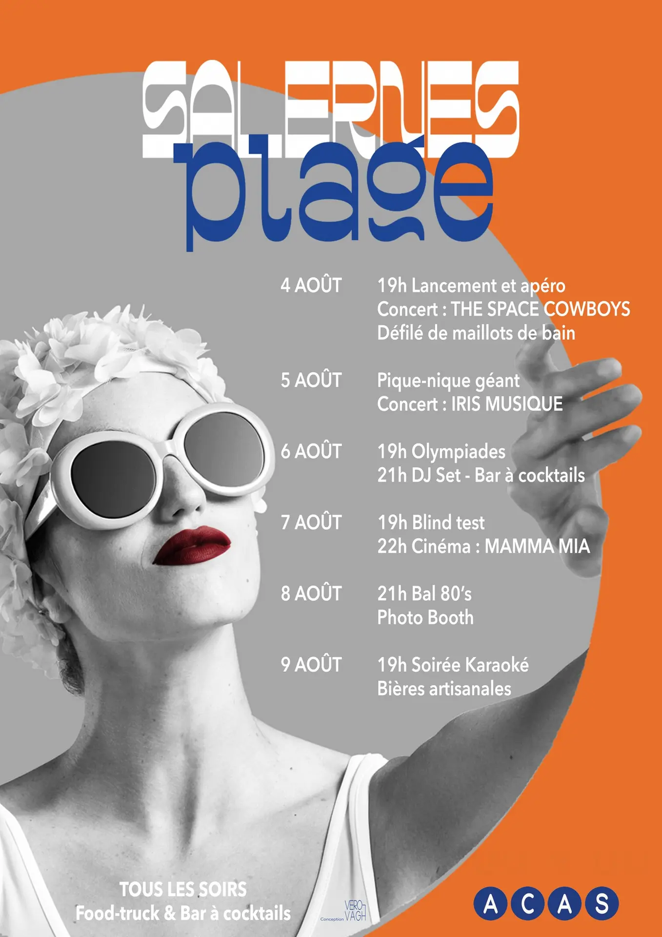 Salernes plage : programme