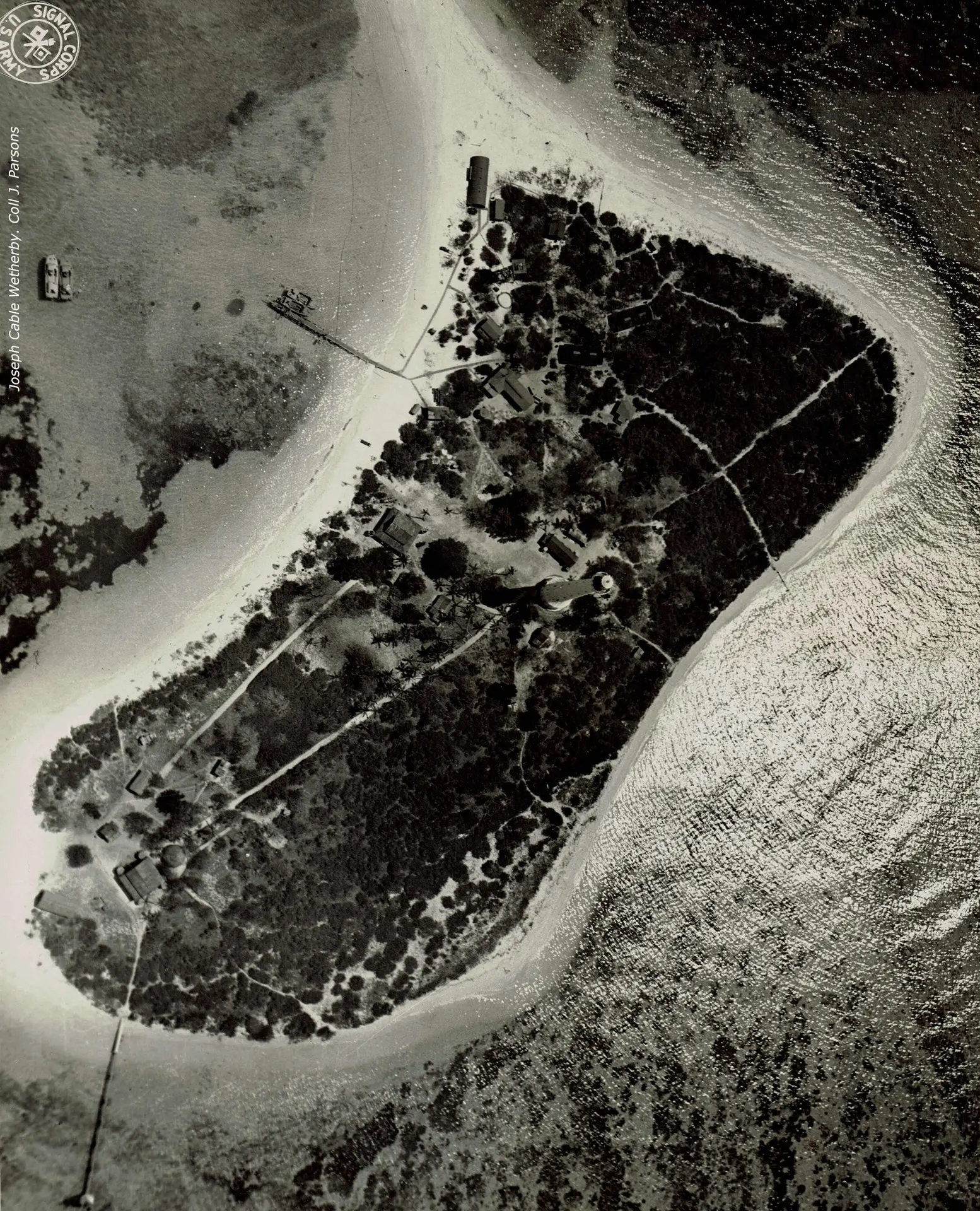 Ancien photo de l'îlot Amédée