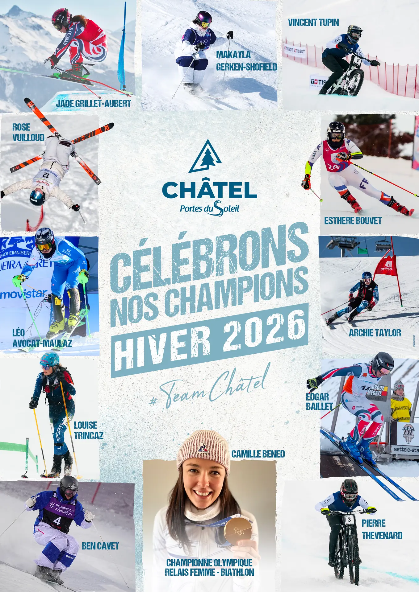 Célébrons nos champions