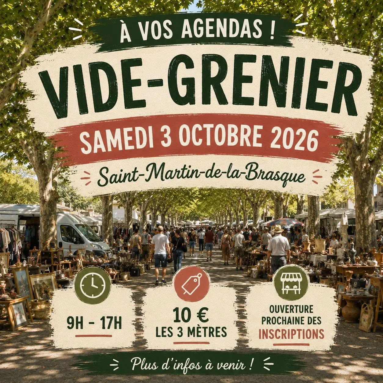 Vide Grenier à St Martin dea la Brasque_Saint-Martin-de-la-Brasque