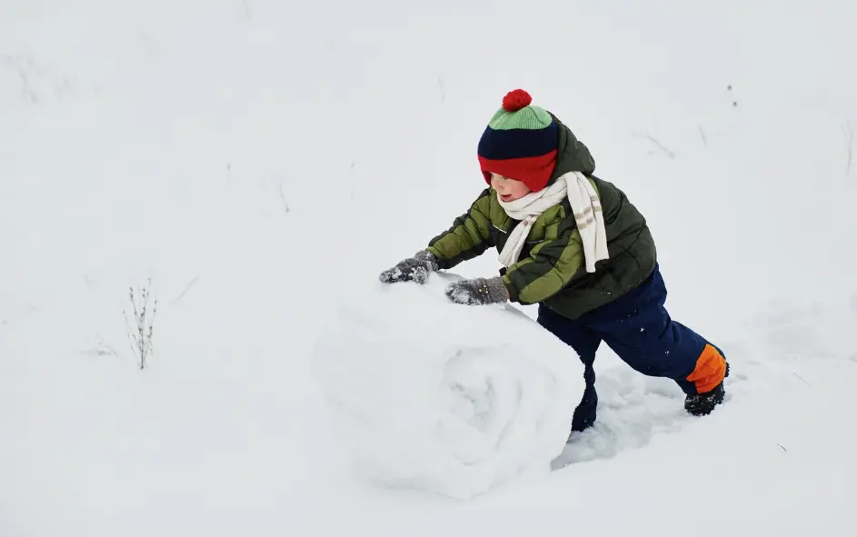 Sculptures sur neige du Nouvel An