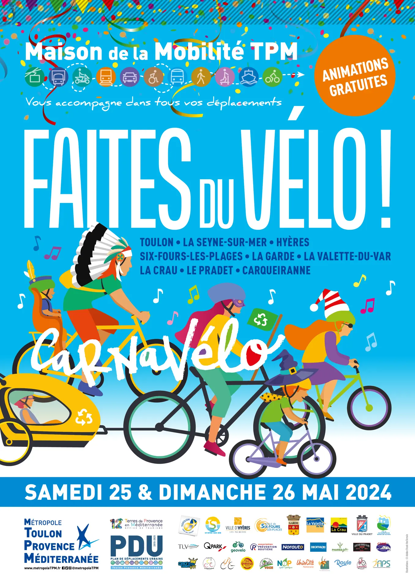 AFFICHE Maison de la Mobilité - Faites du Vélo A3 V02