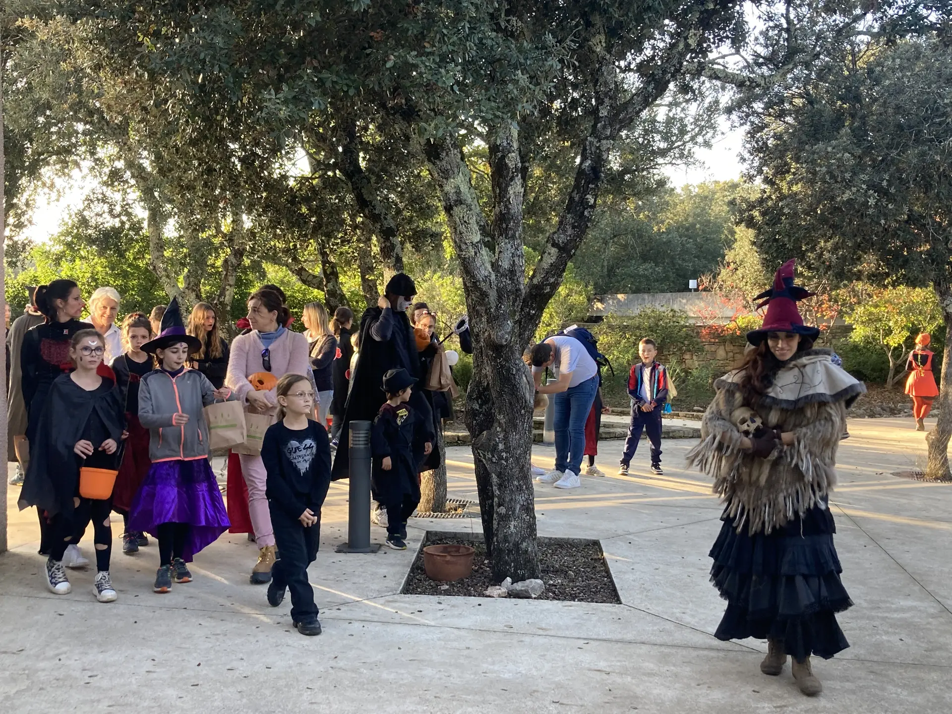 halloween à l'Aven d'Orgnac