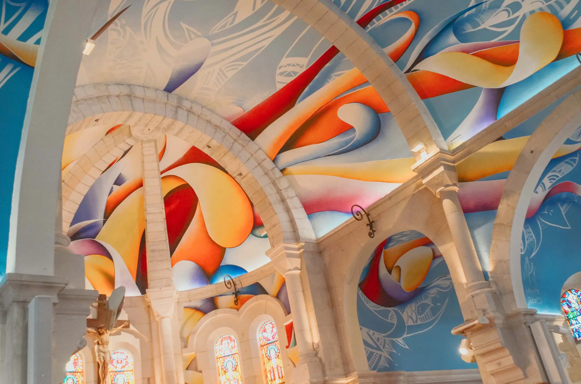 Concert des chorales Voy'elles et Couleurs vocales atlantique à l'église Sainte Madeleine de Châtelaillon-Plage