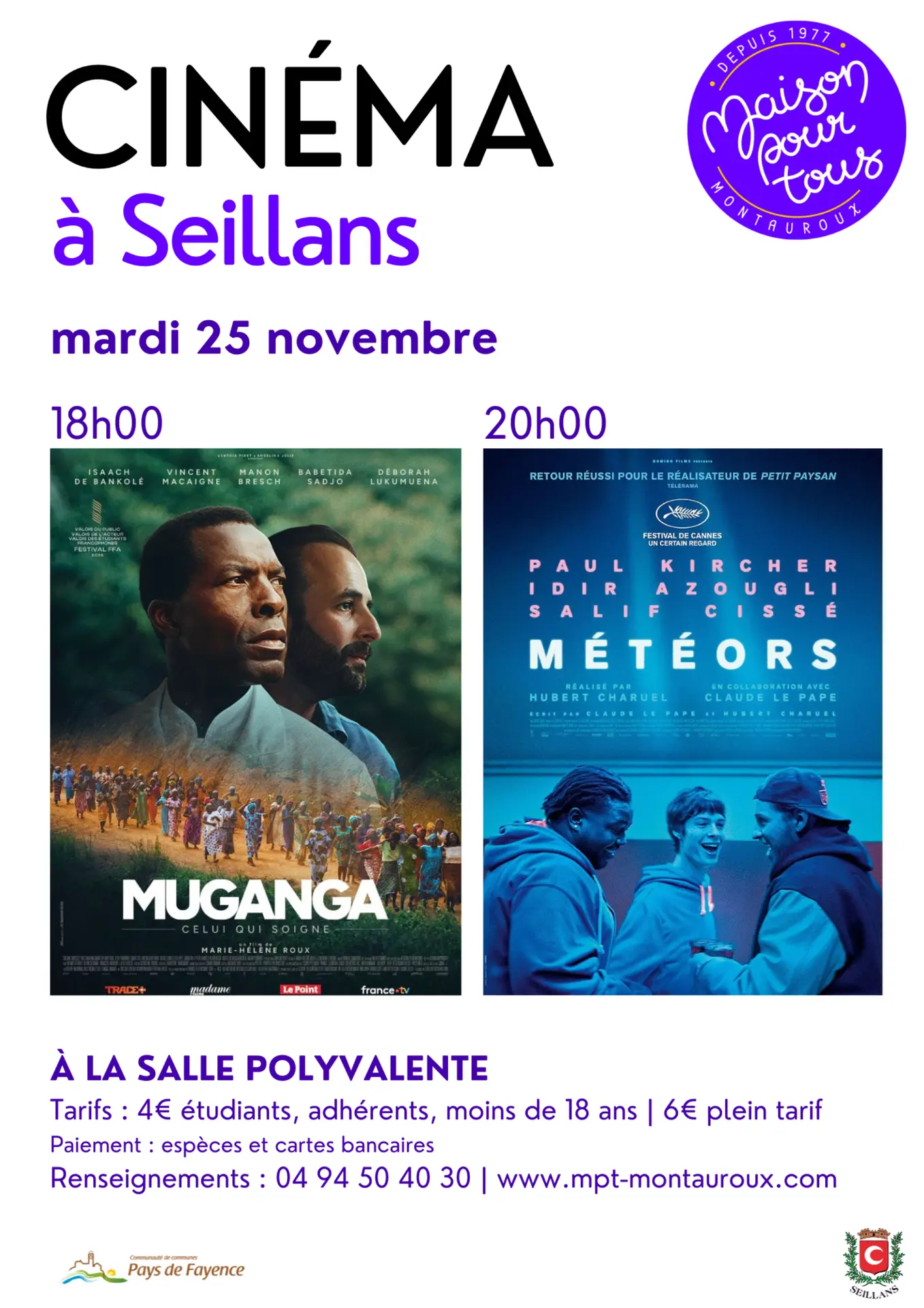 MUGANGA et METEORS