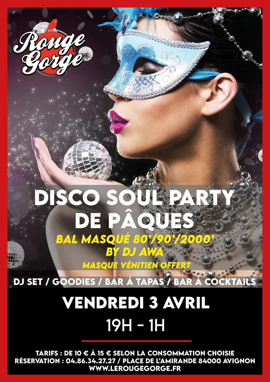 Disco Soul Party de Pâques_Avignon