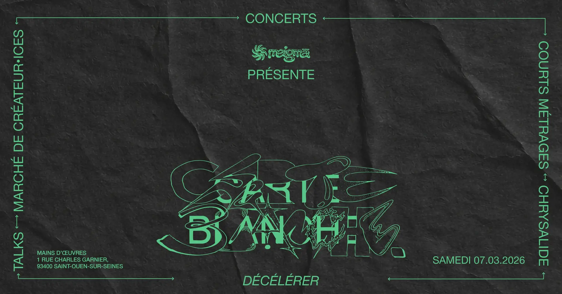 Evènement - Carte Blanche_Saint-Ouen