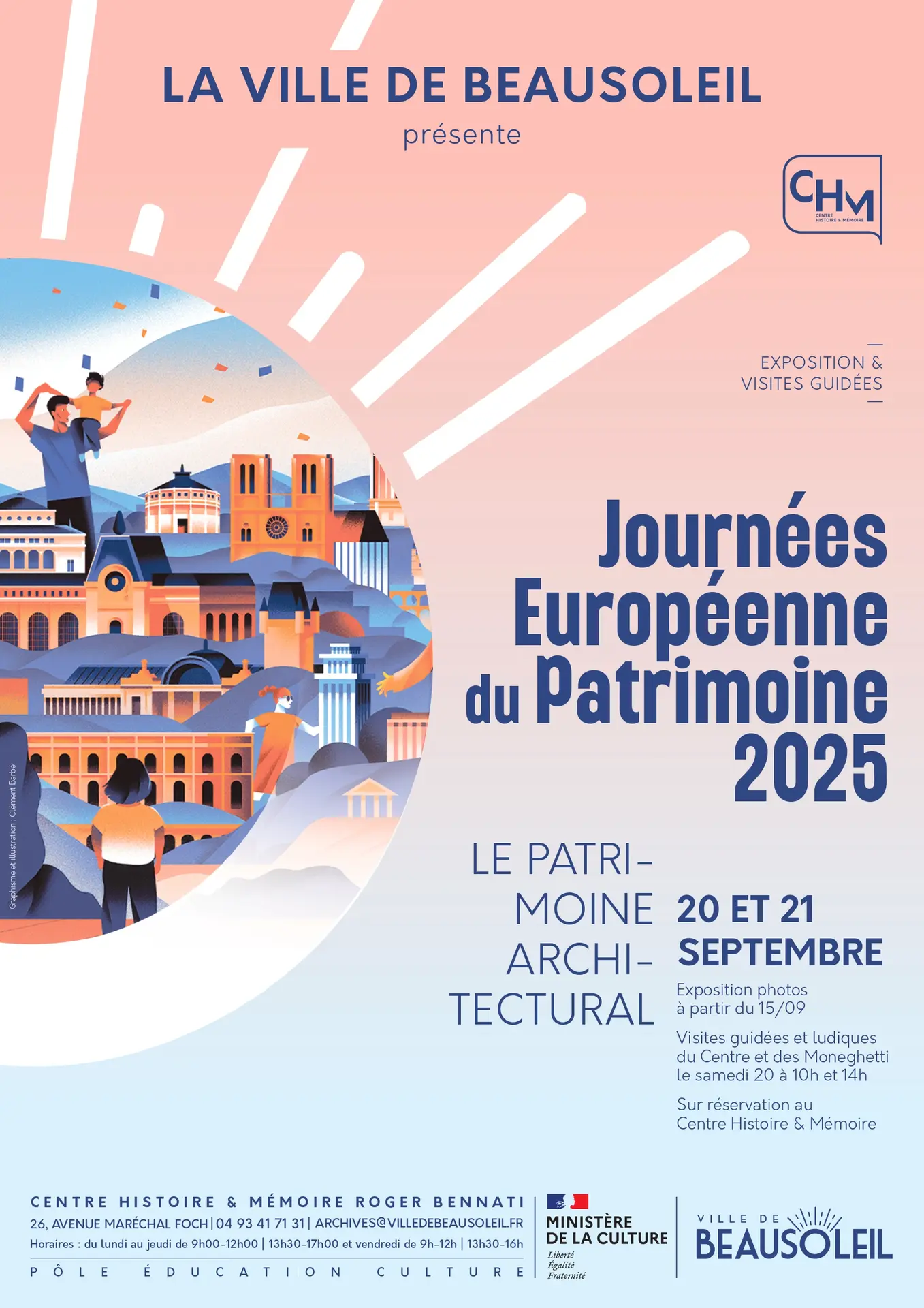 Journées Européennes du Patrimoine à Beausoleil 2025_Beausoleil