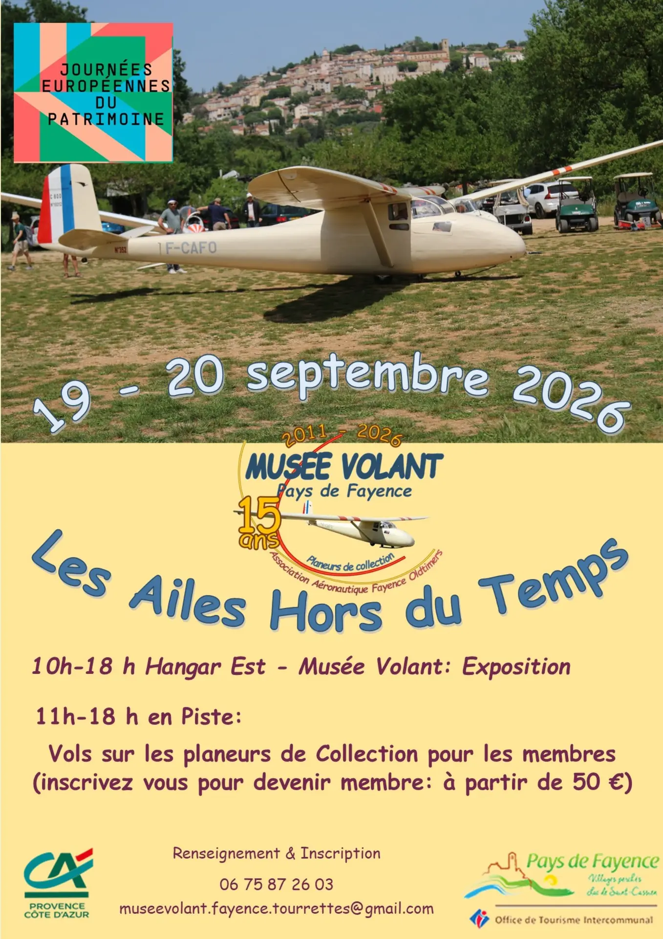 19 & 20 septembre 2026