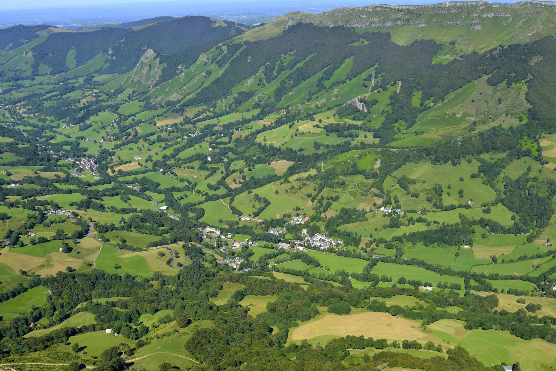 Vue aérienne