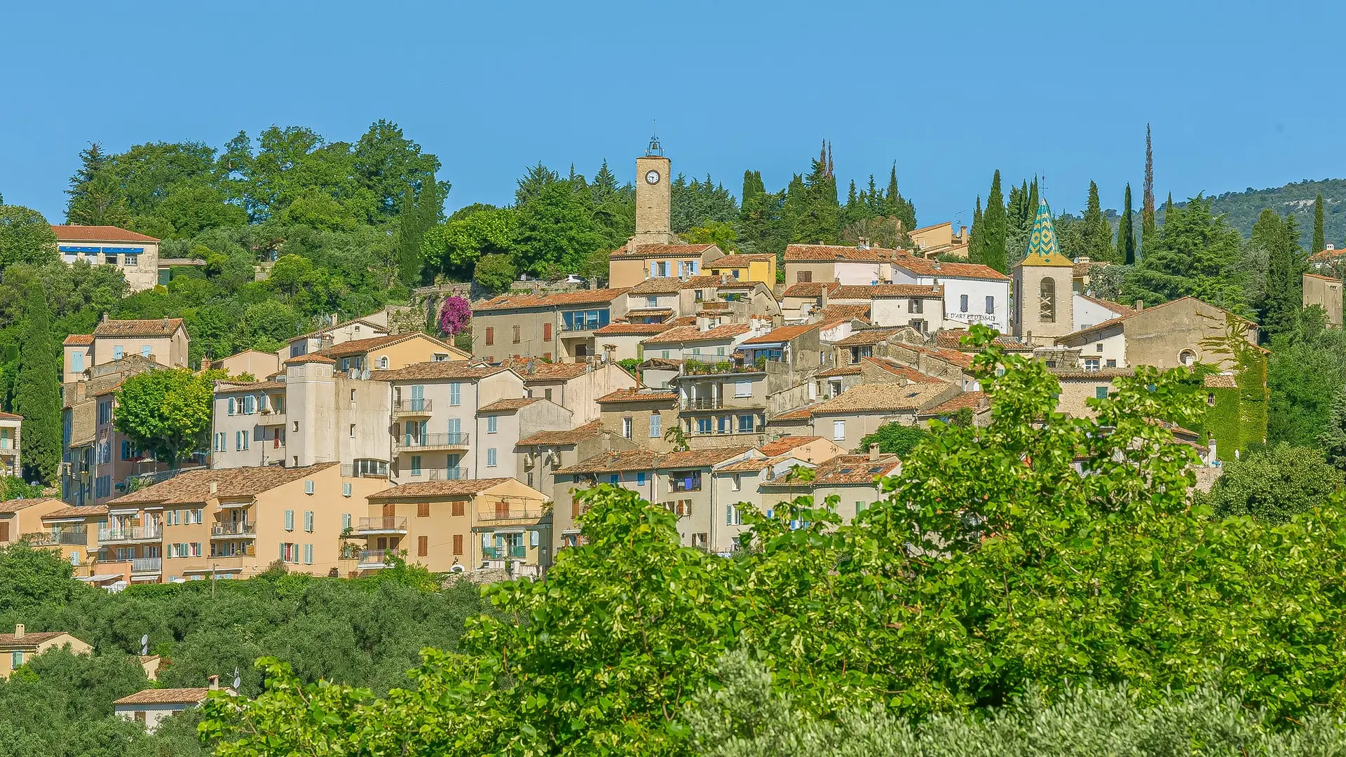 vue générale du village