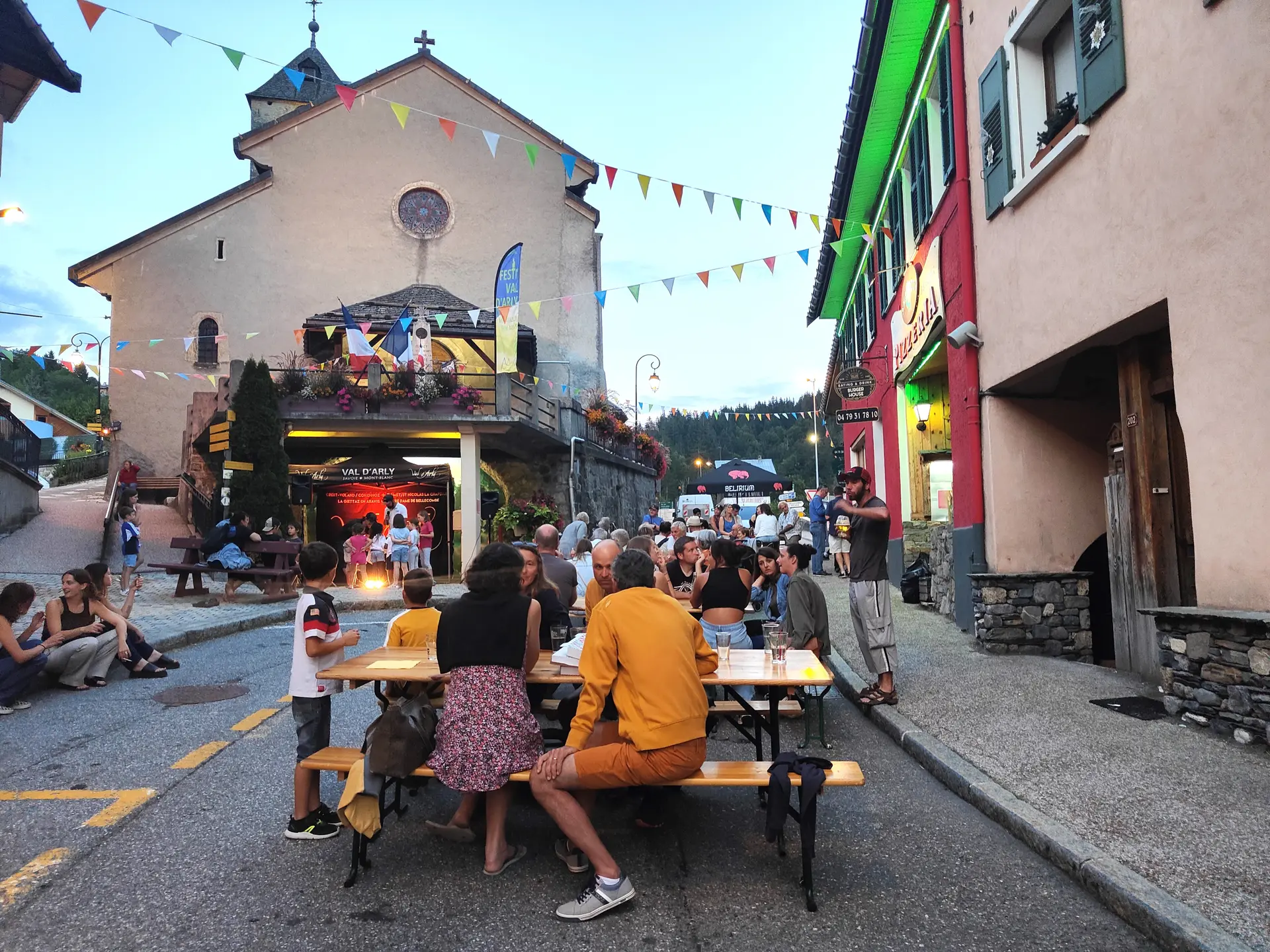 Photo de Flumet en fête