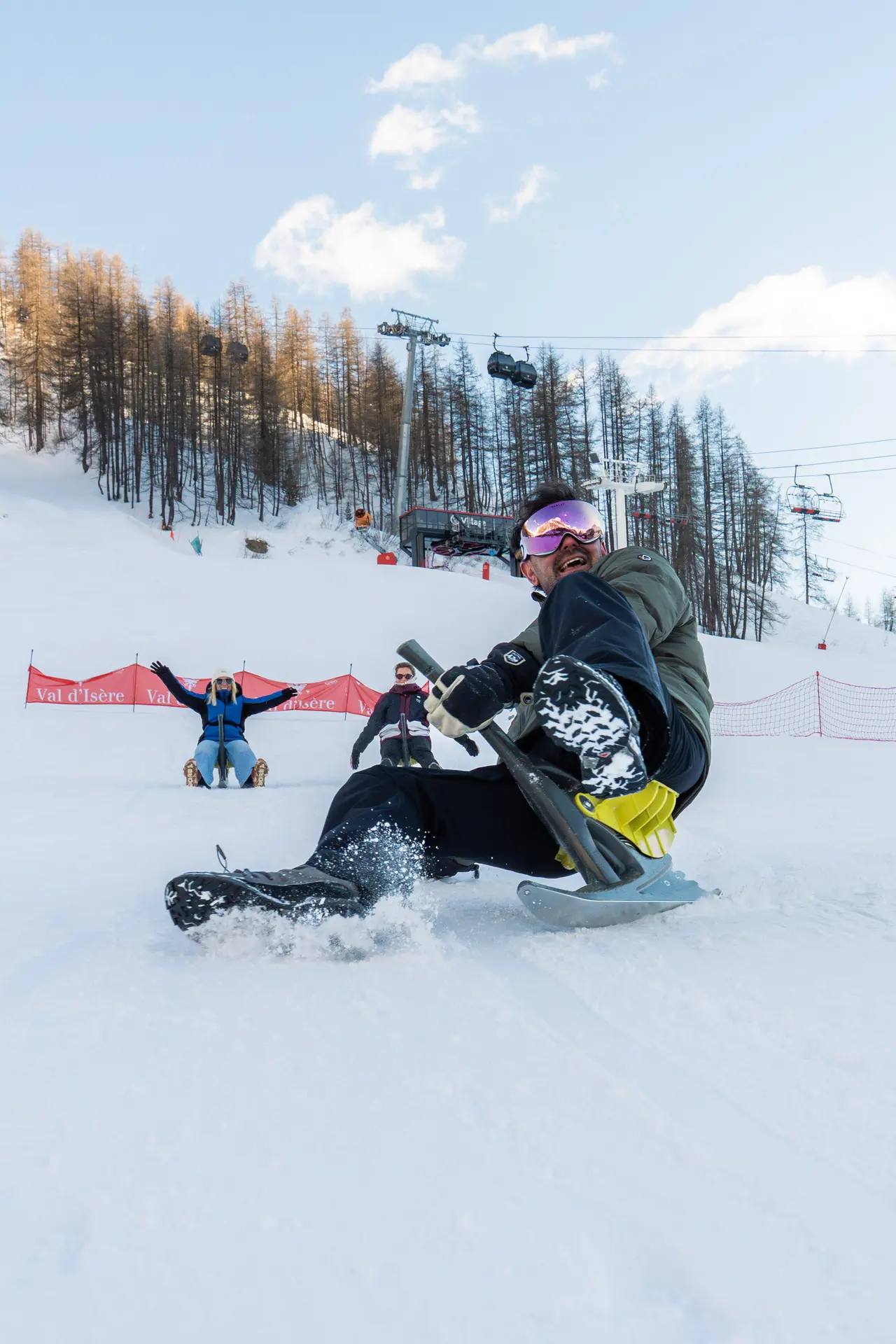 Yooner entre amis à Val d'Isère