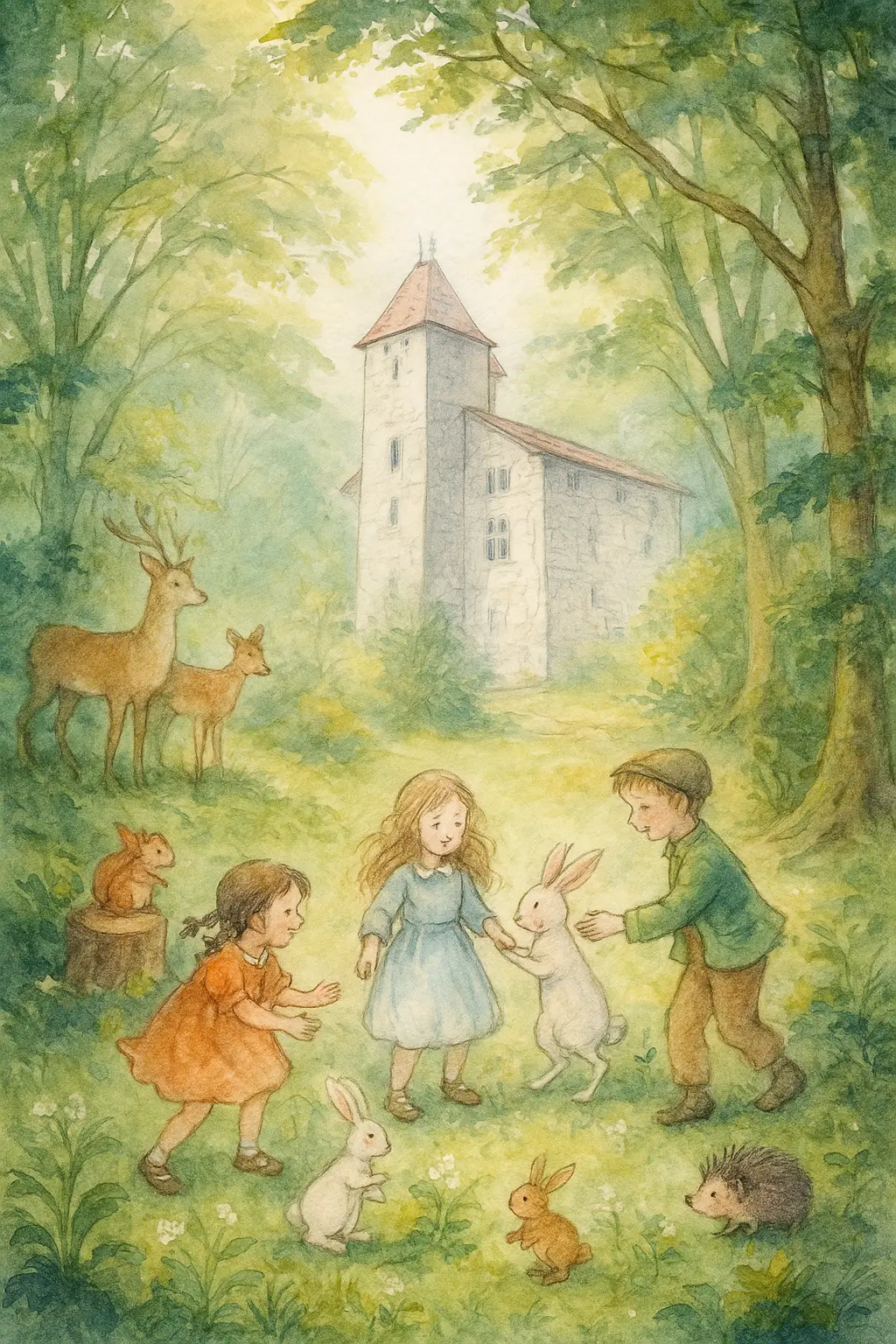 La forêt enchantée de Lévaud