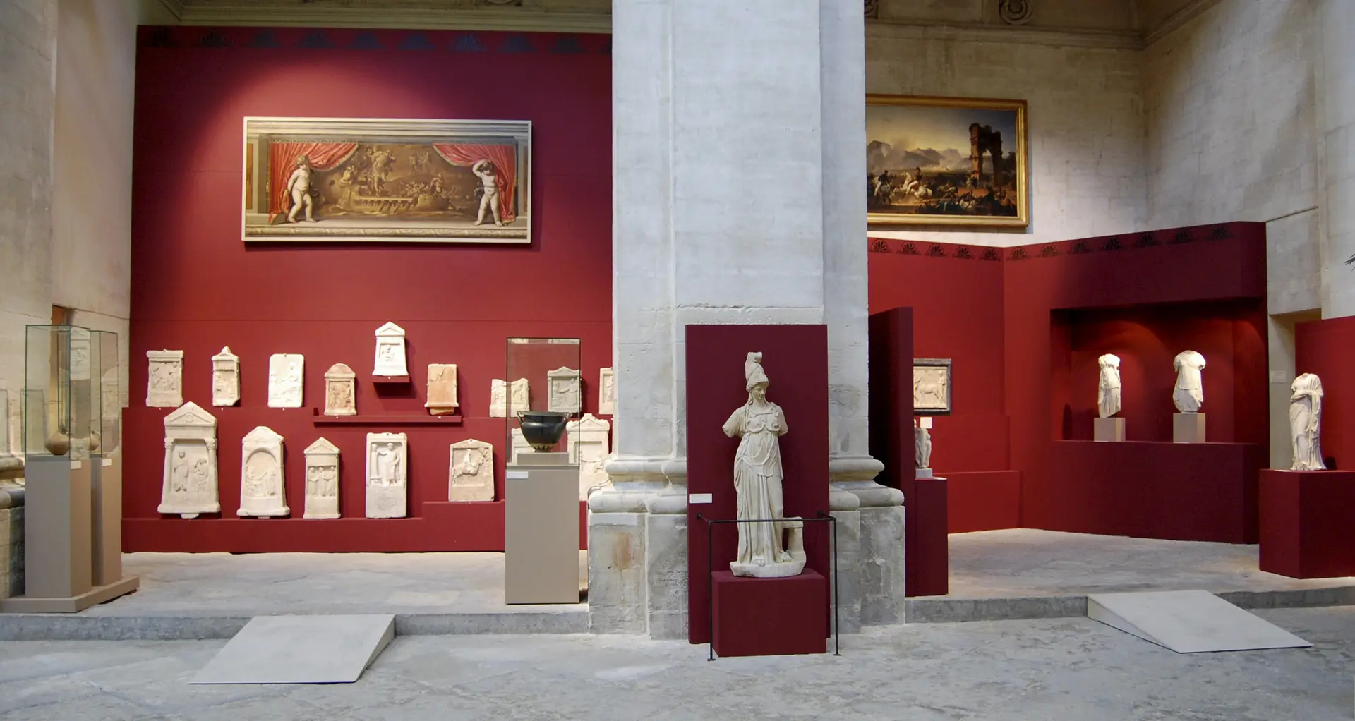 Vue intérieure du musée
